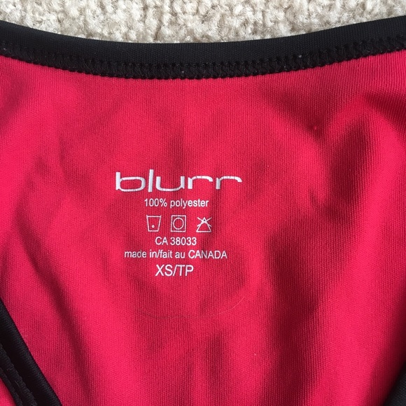 Pink Blurr Athletic Top - Picture 2 of 6